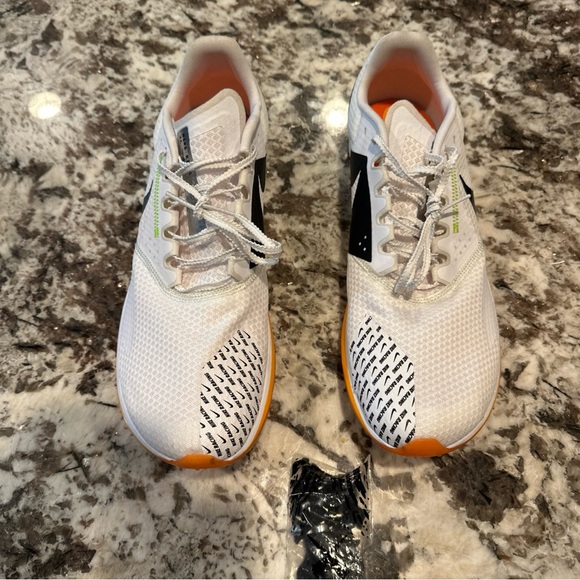 Nike Zoom Rival XC 6 White/ Orange Track Shoe's Spikes DX7999-100 Men Size 14 - Picture 7 of 8